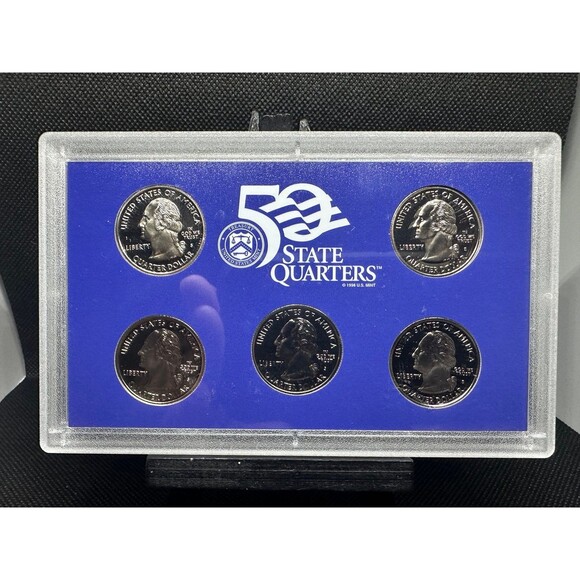2002 United States Mint Proof Coin Set - Picture 7 of 8